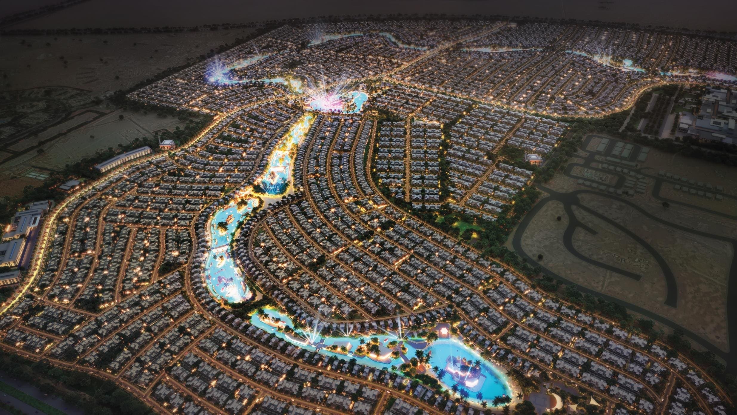 DAMAC Lagoons architecture
