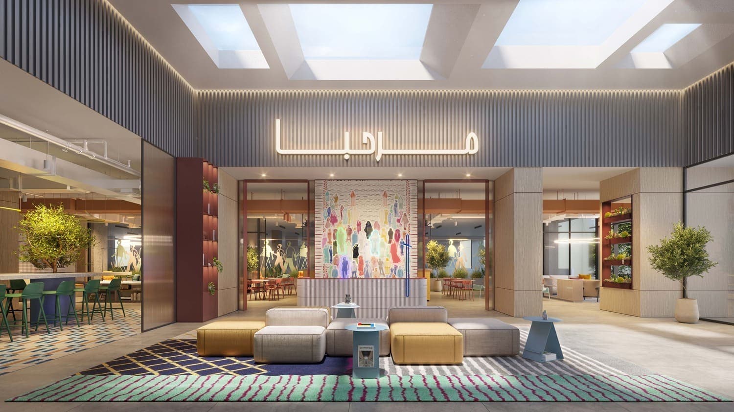 Rove Home Downtown lobby