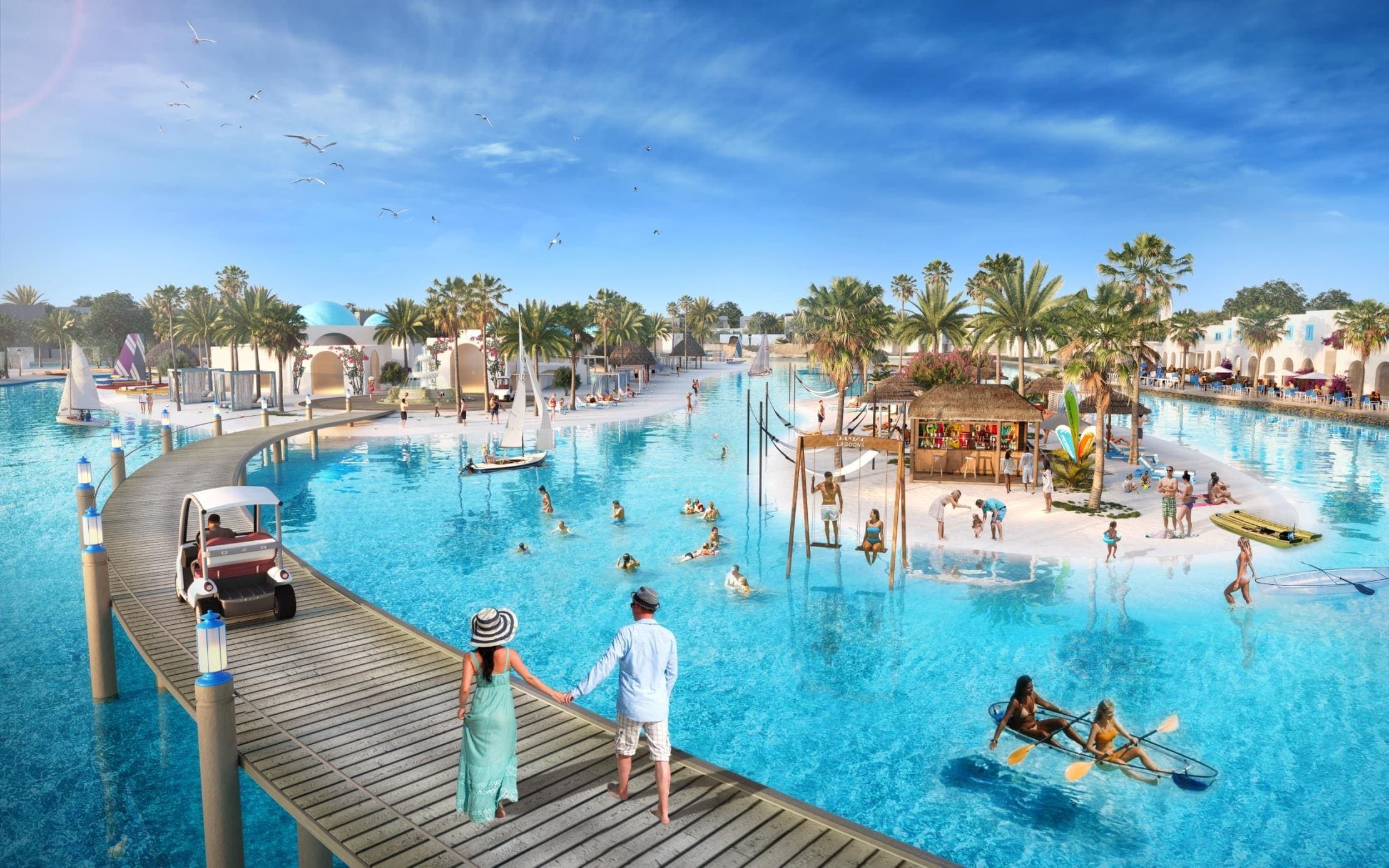 DAMAC Lagoons architecture