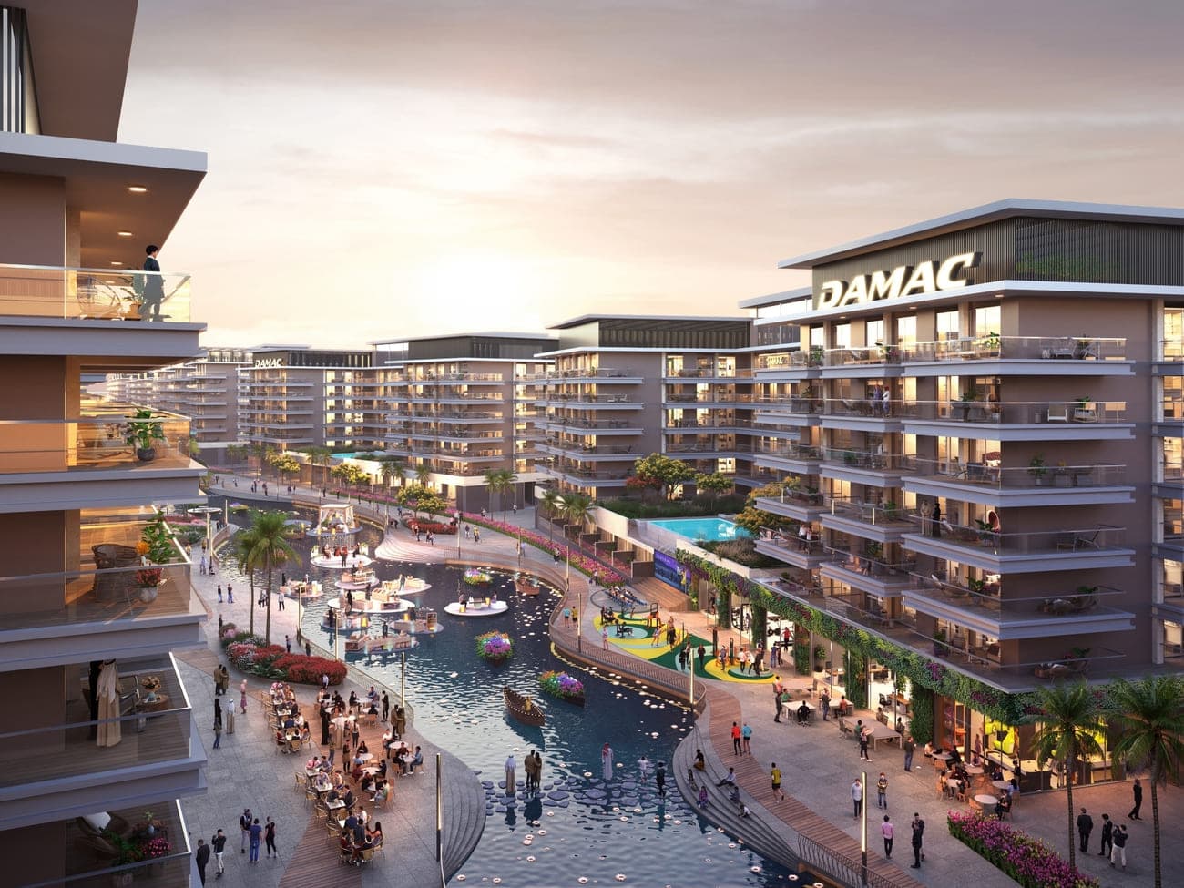 Damac Riverside Views architecture
