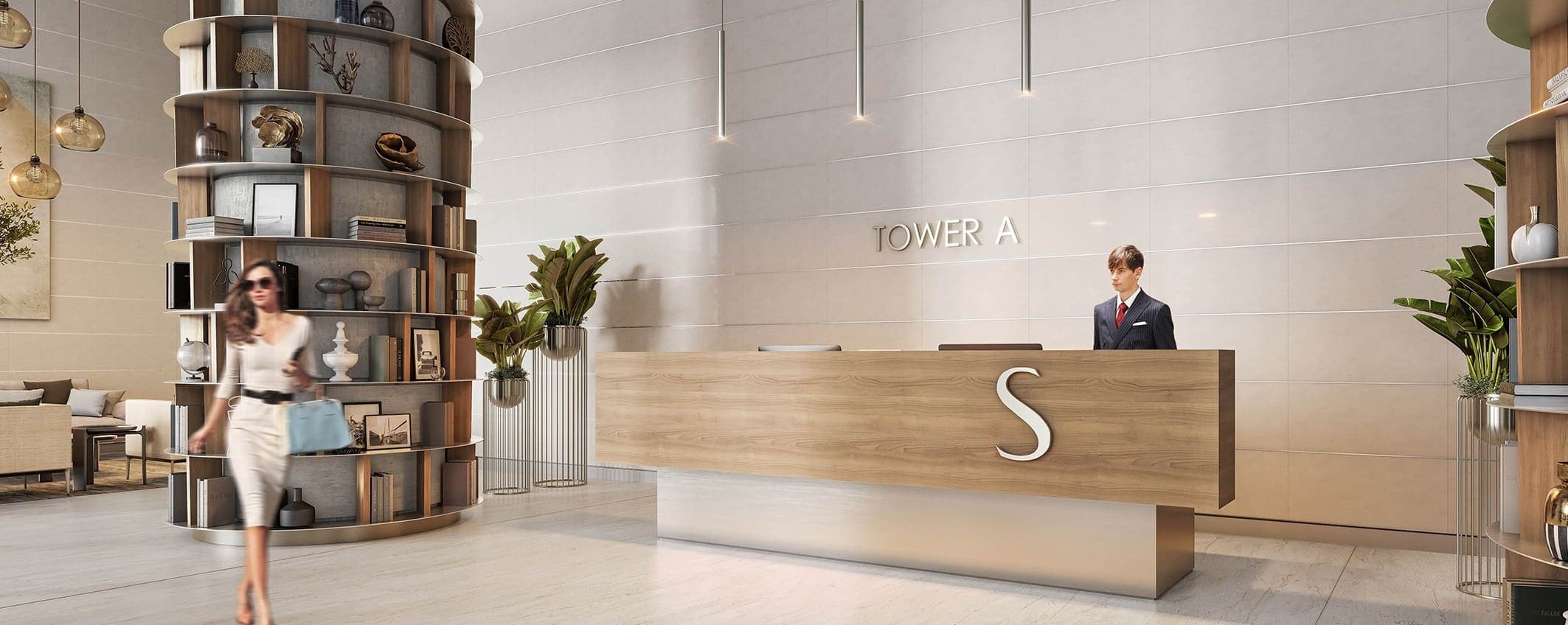 Sobha Orbis lobby