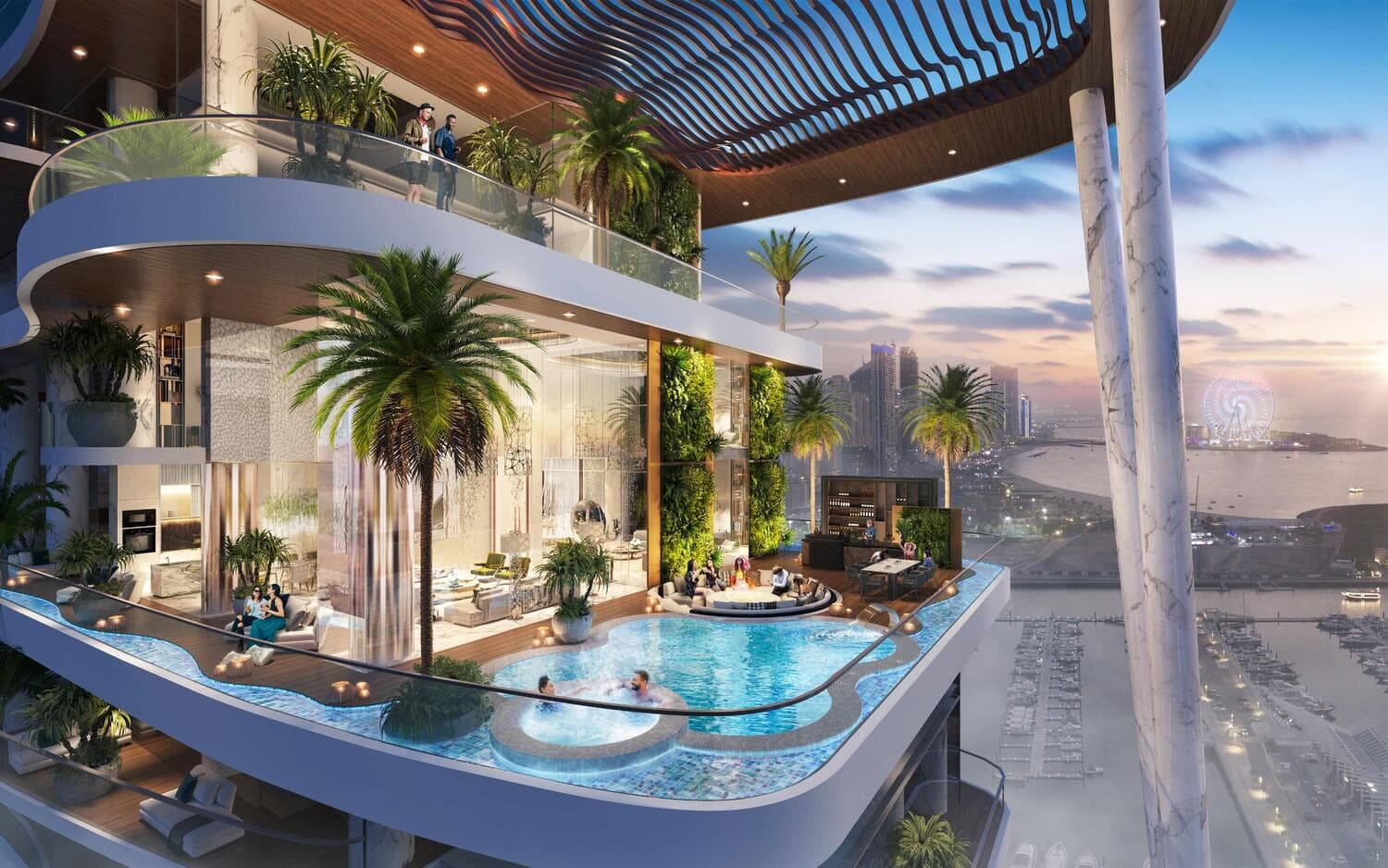 Damac Bay 2 architecture
