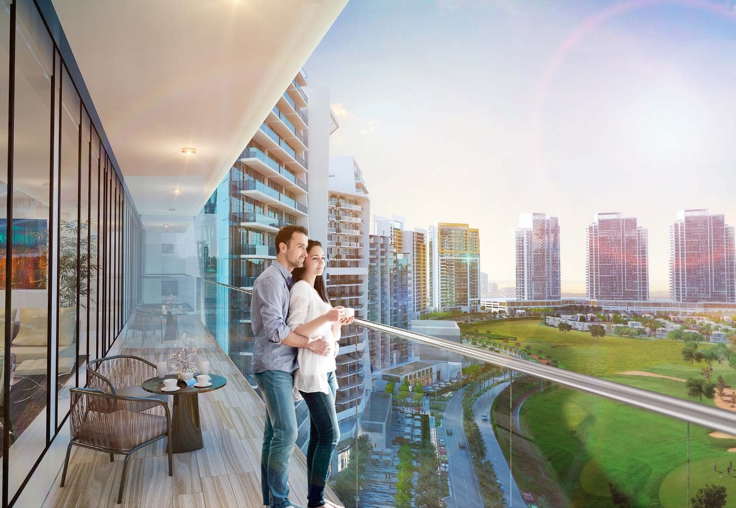 Damac Hills - Radisson Dubai architecture