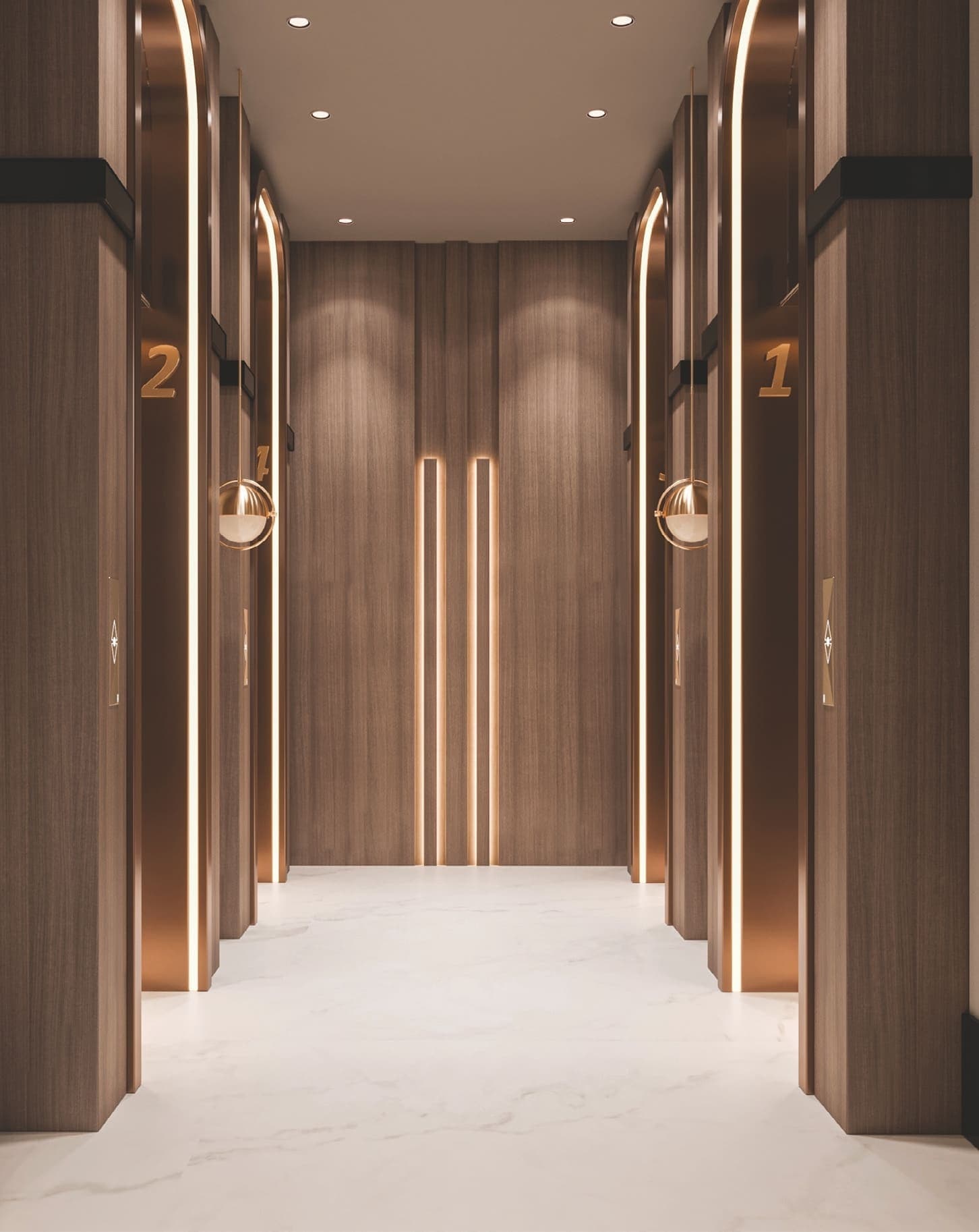 Lilium Tower lobby