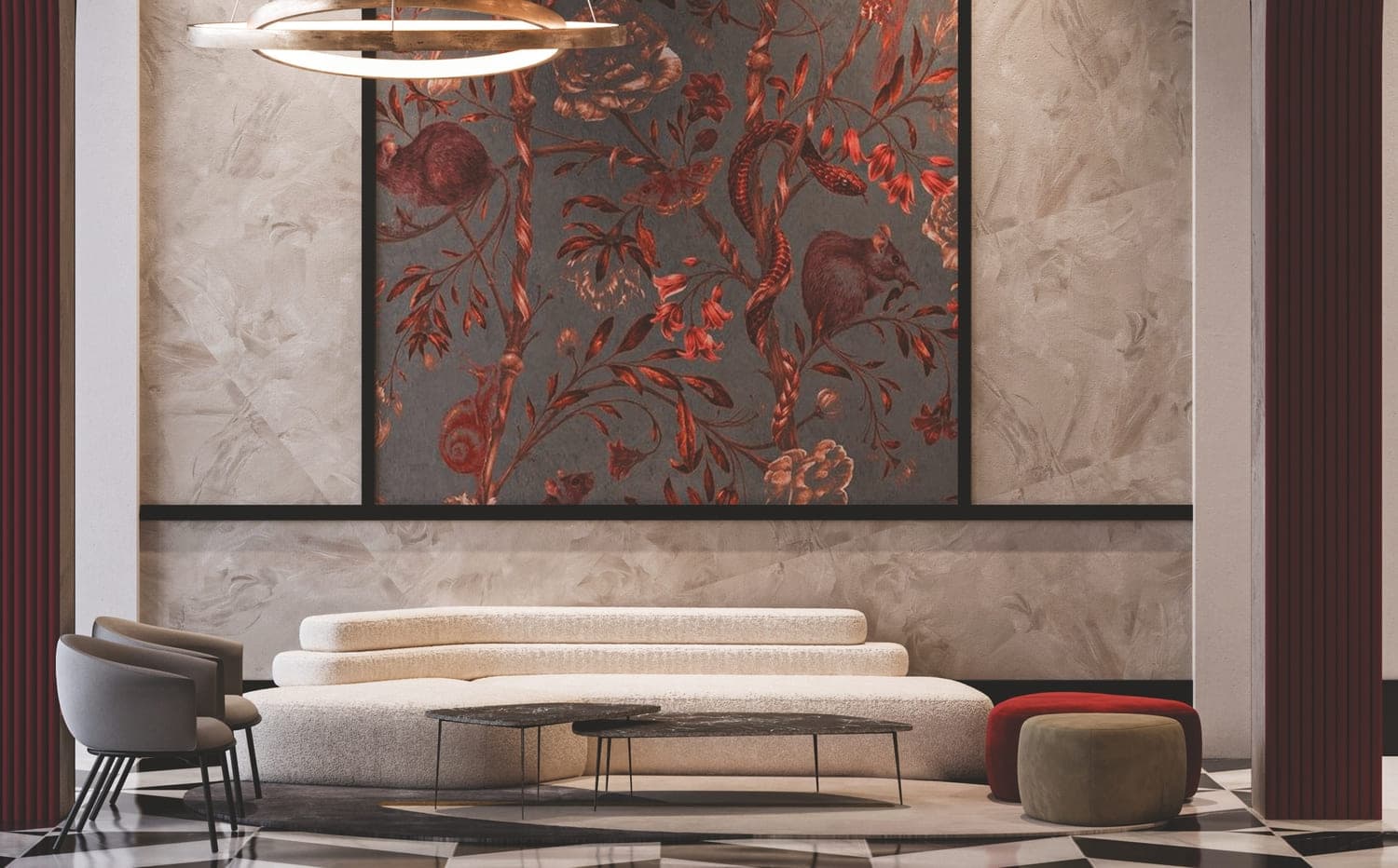 Lilium Tower lobby