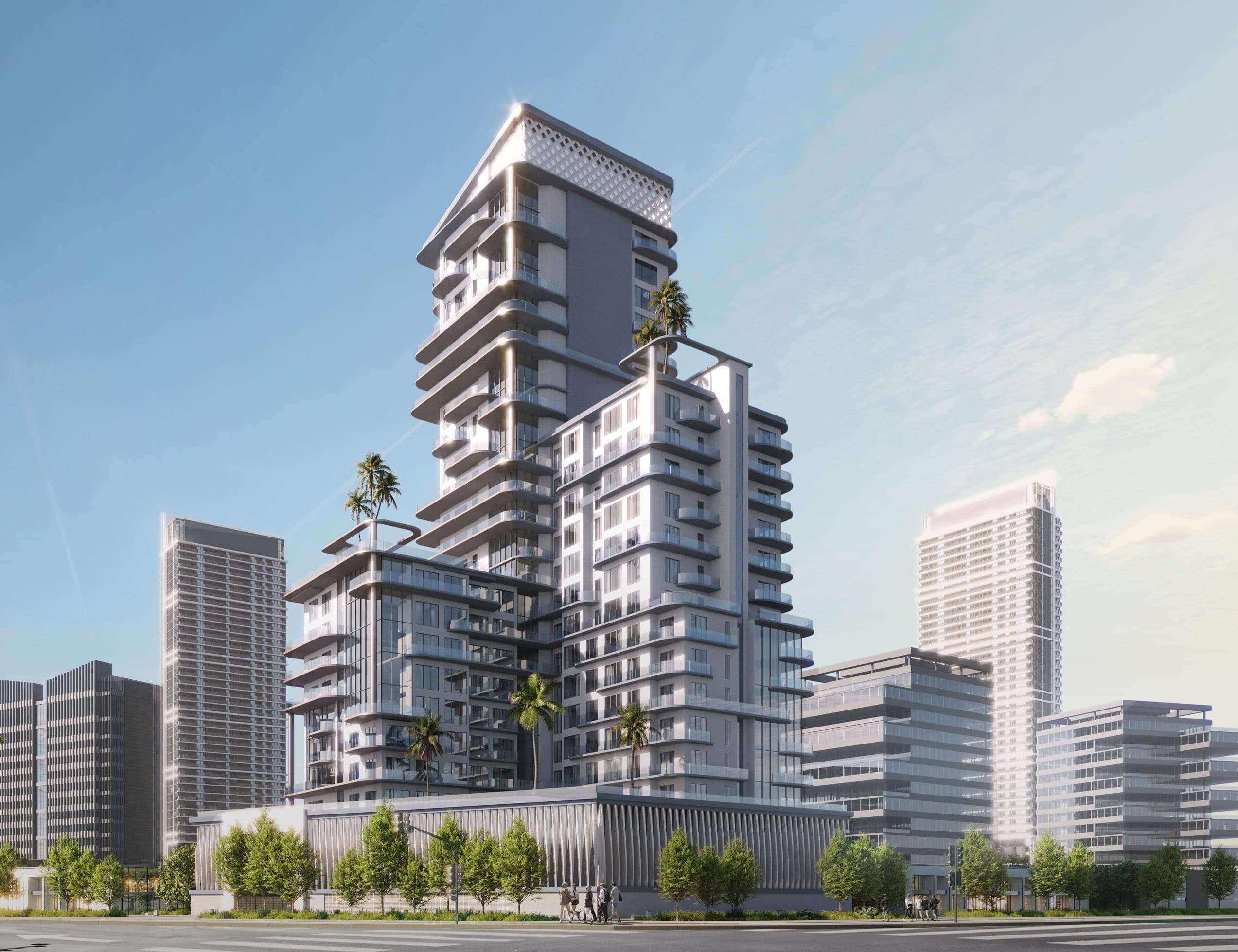 Radiant Garden Towers architecture