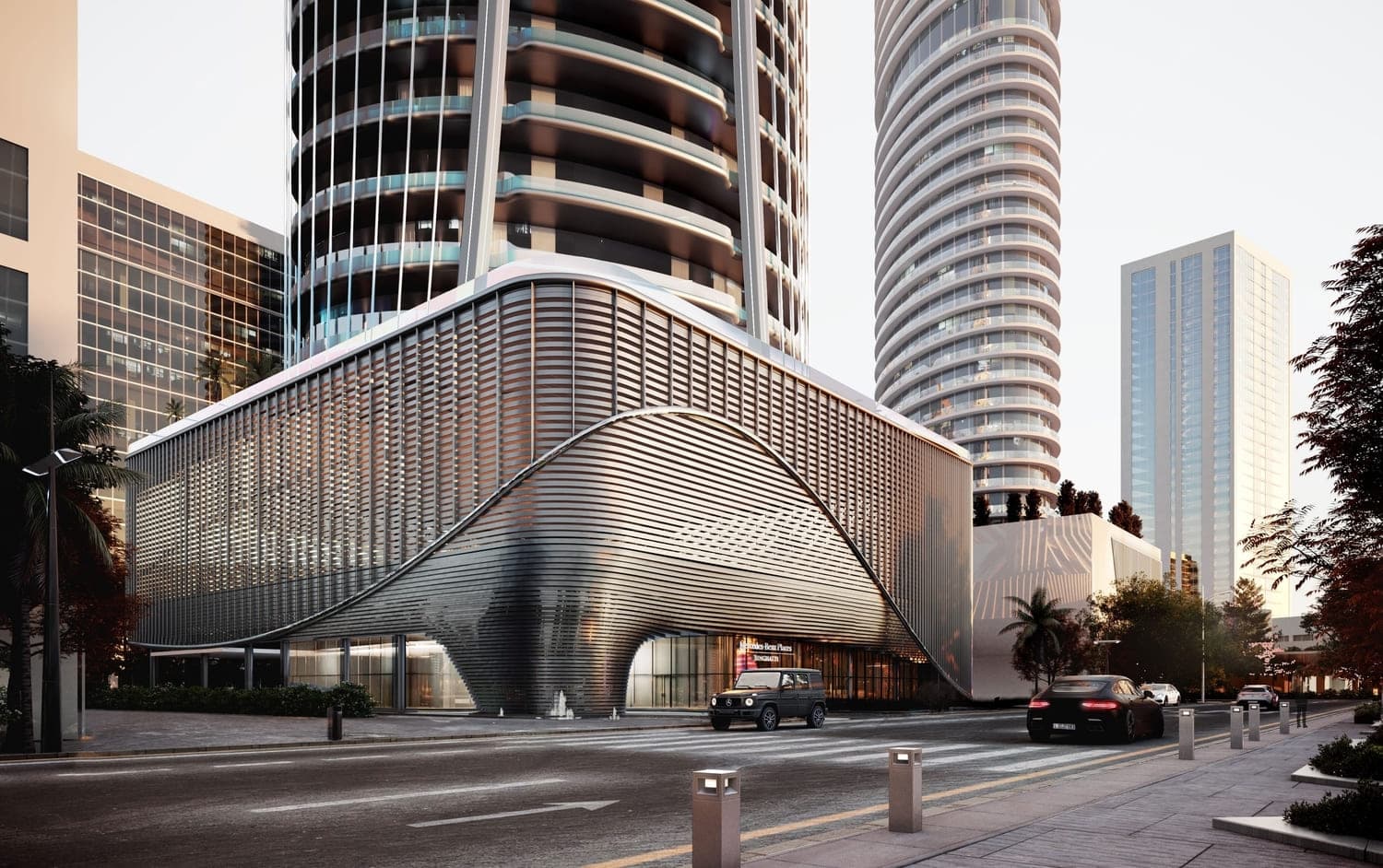 Mercedes-Benz Places by Binghatti architecture