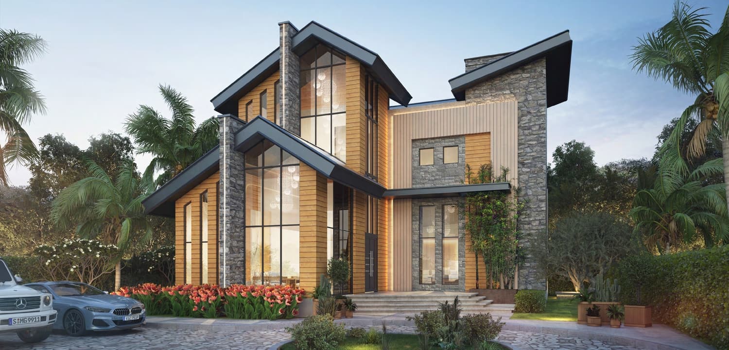 The Farmhouses architecture