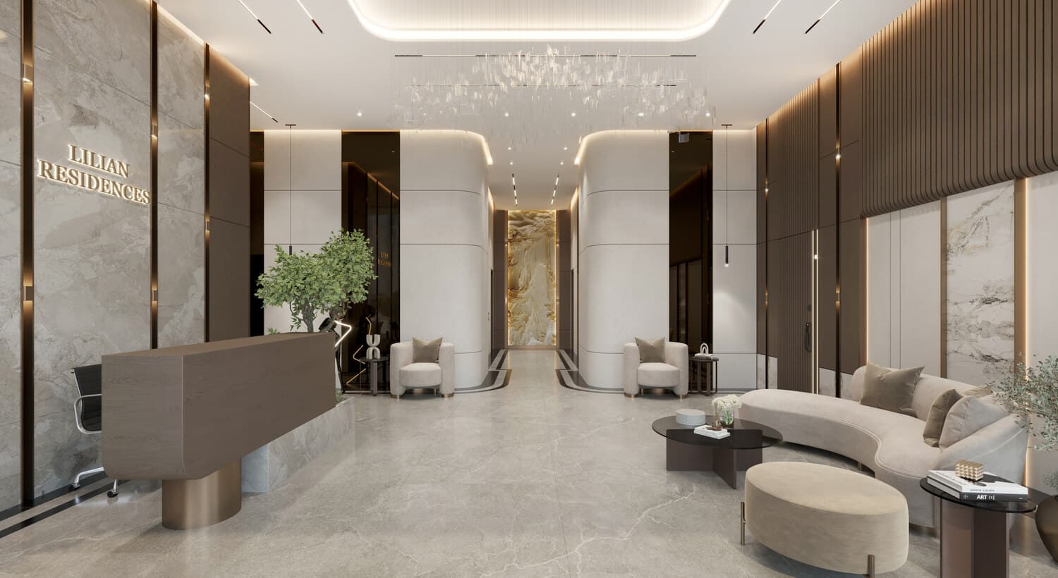 Lilian Residences lobby