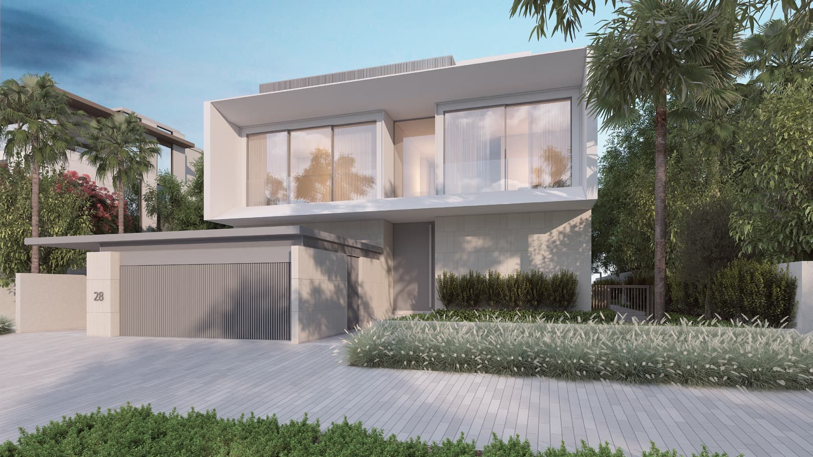 Palm Jebel Ali Villas architecture