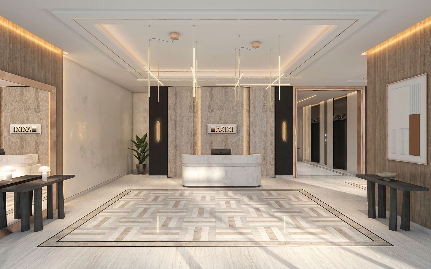 Azizi David lobby