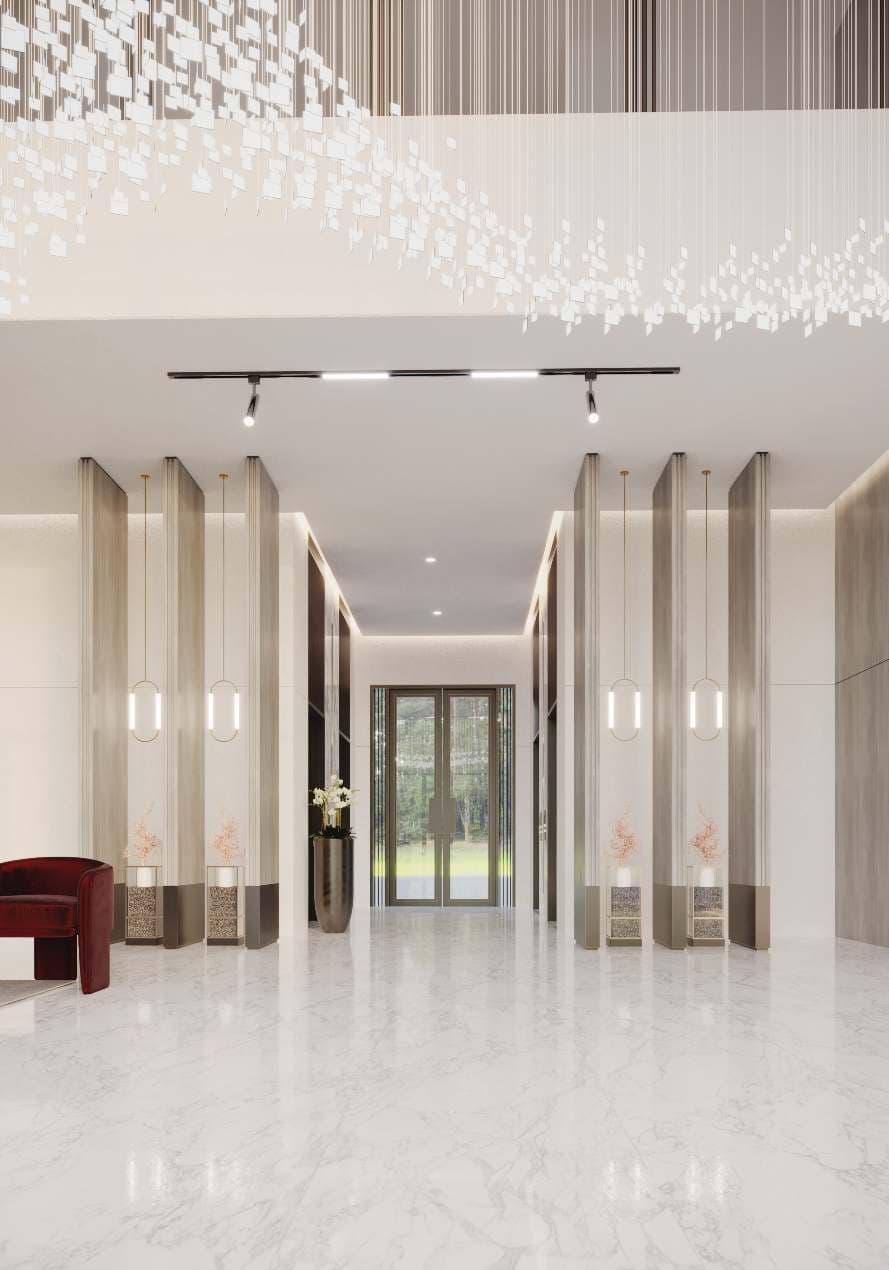 Laya Heights lobby