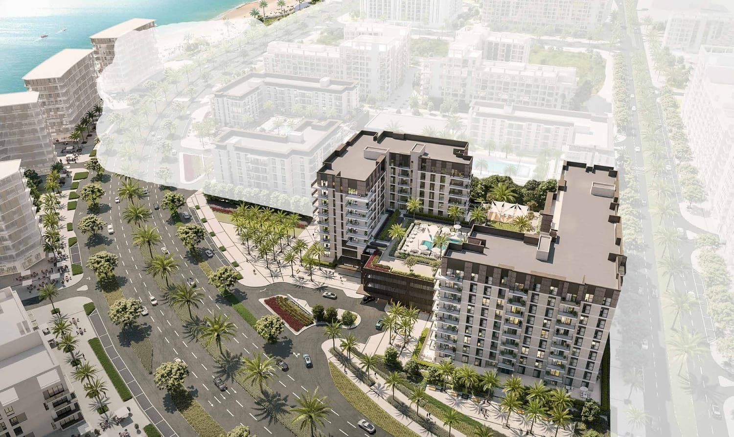 Jawaher Residences Maryam Island architecture