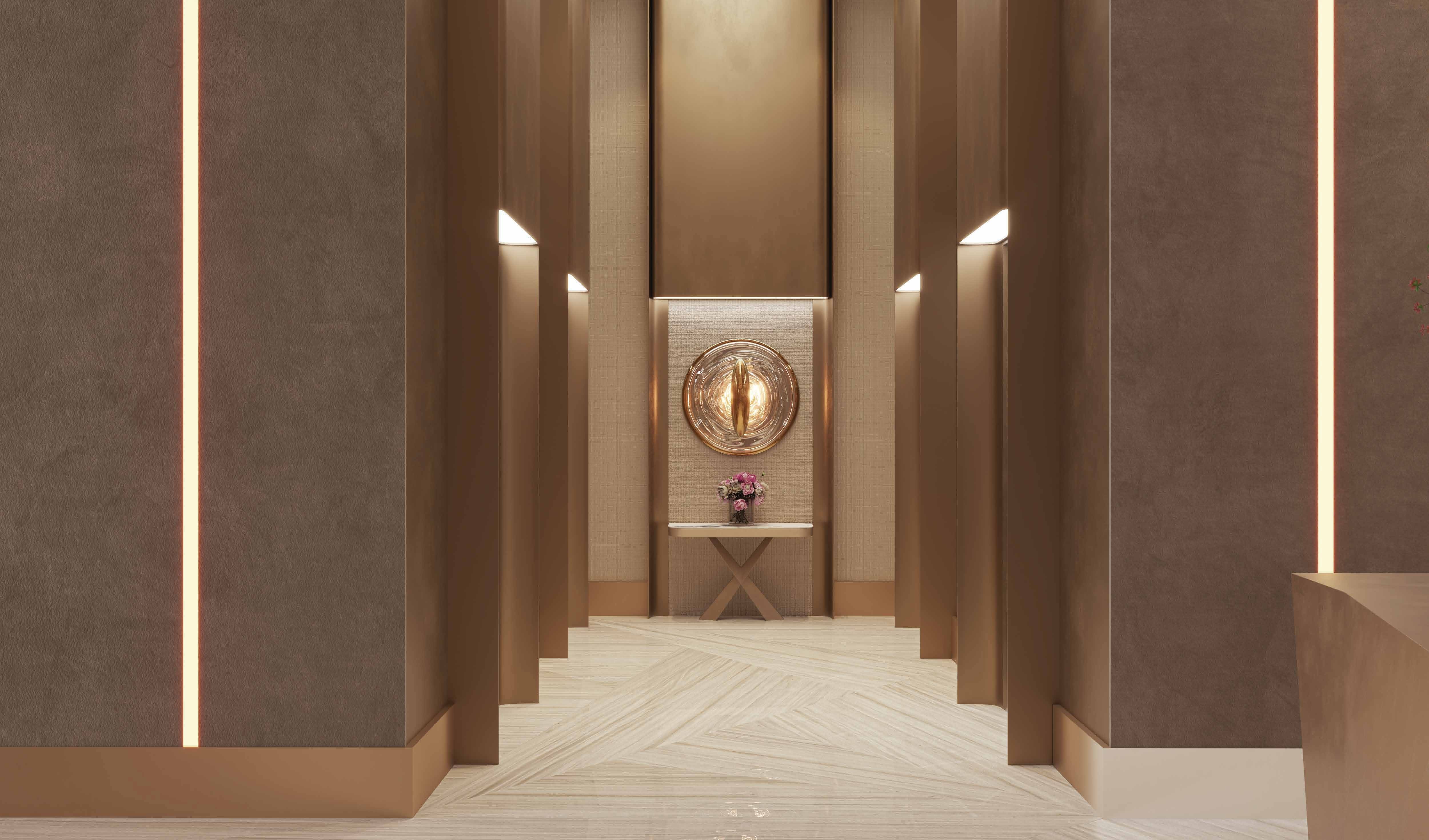 Olivia Residences lobby