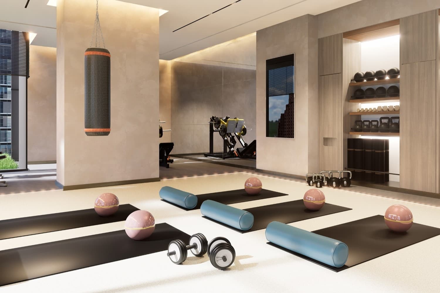 Fully Equipped Gym