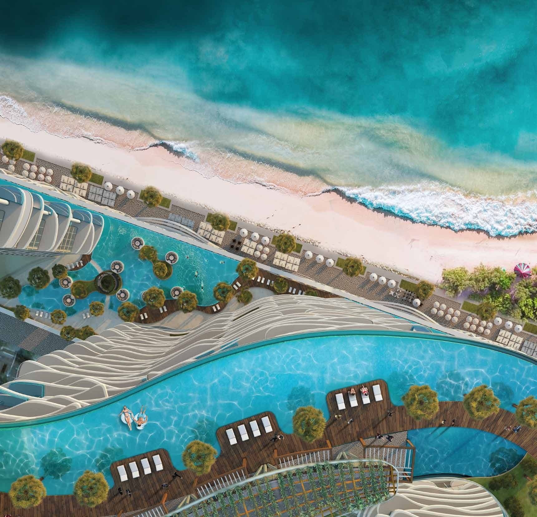 Damac Bay architecture