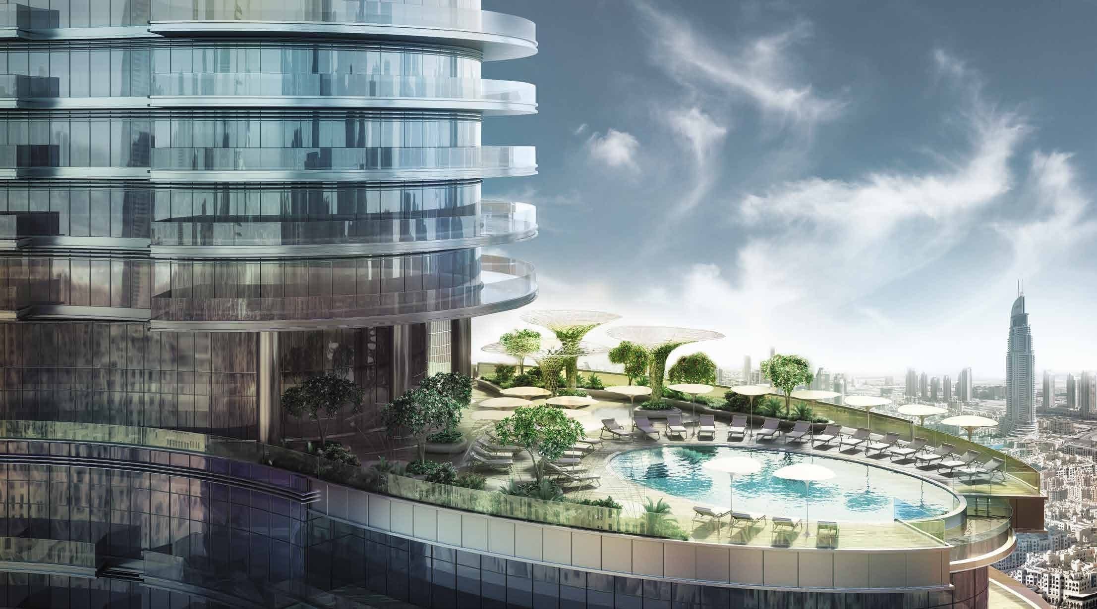 Infinity Pools On Level 9 And 26