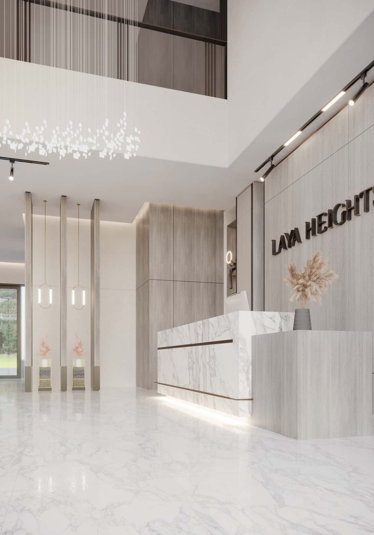 Laya Heights lobby