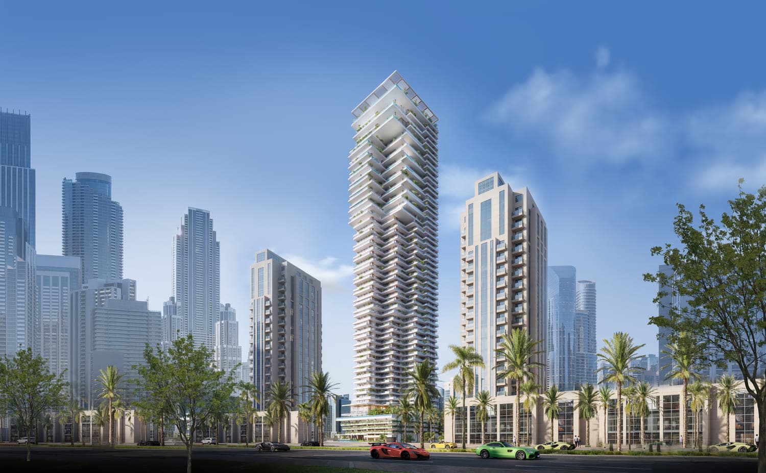 Fairmont Residences Solara Tower architecture
