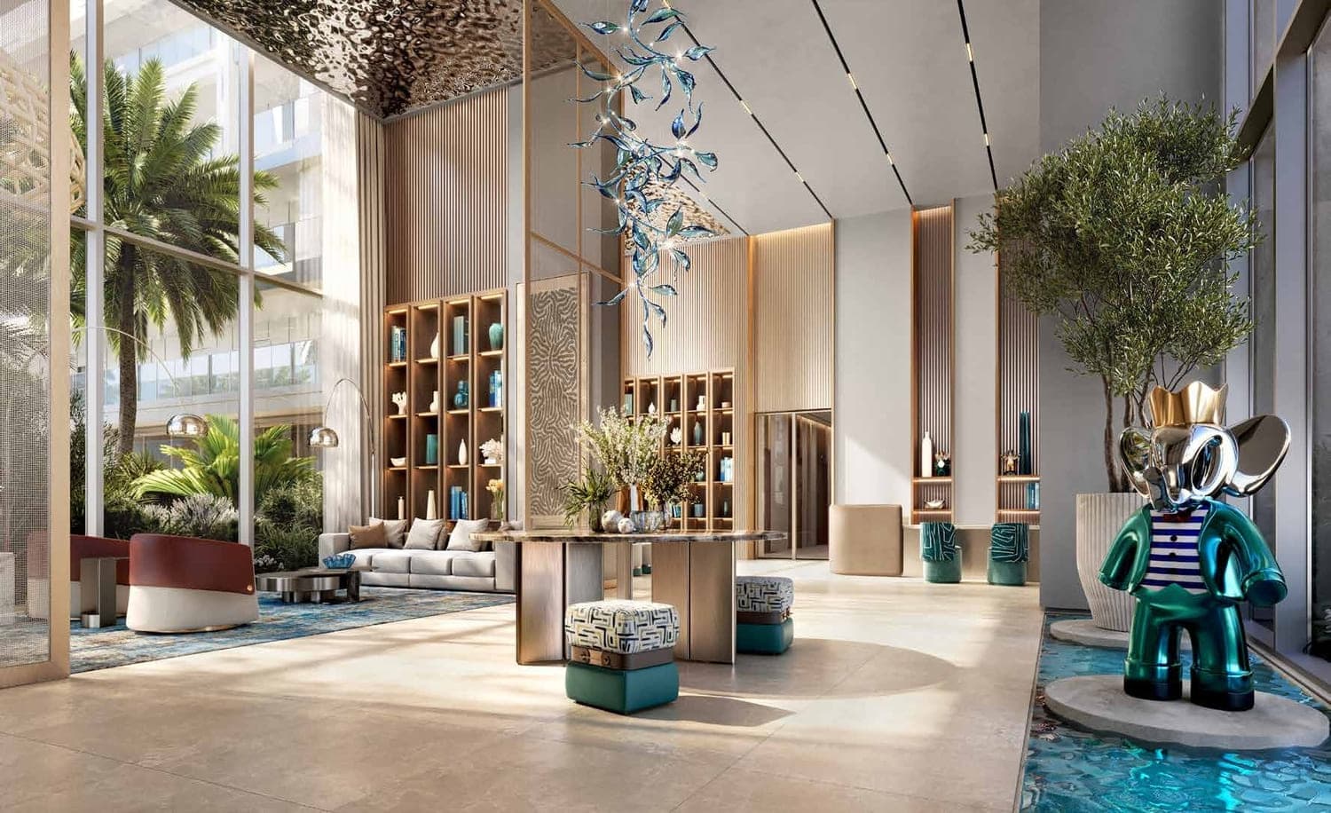 Shoreline lobby