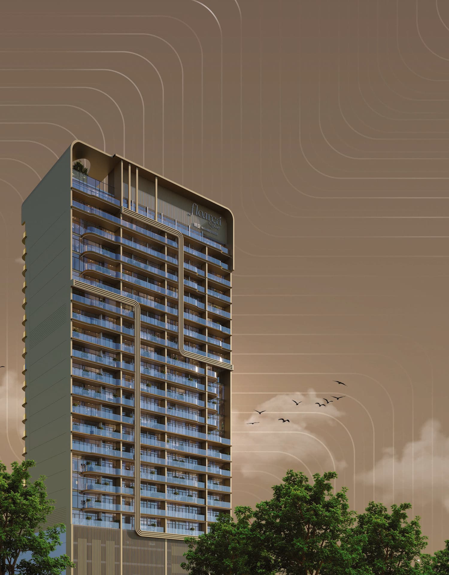 Floarea Skies architecture