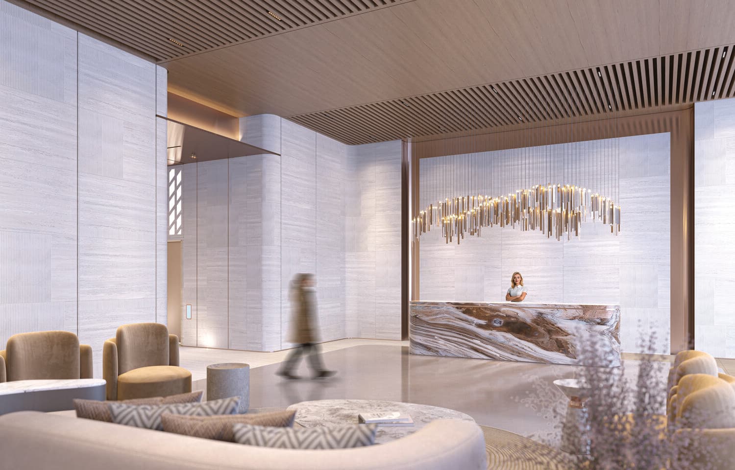 Guzel Towers lobby