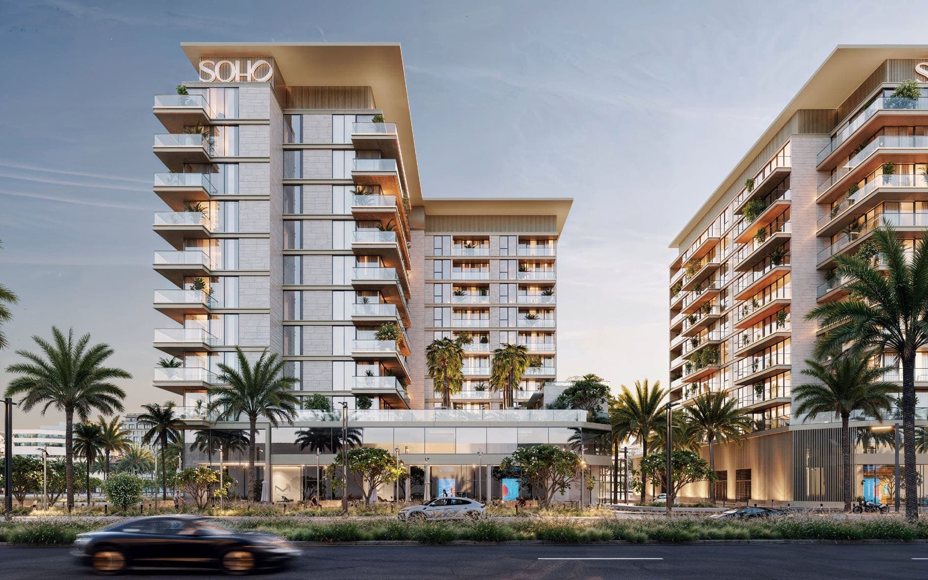 The Berkeley Residences architecture