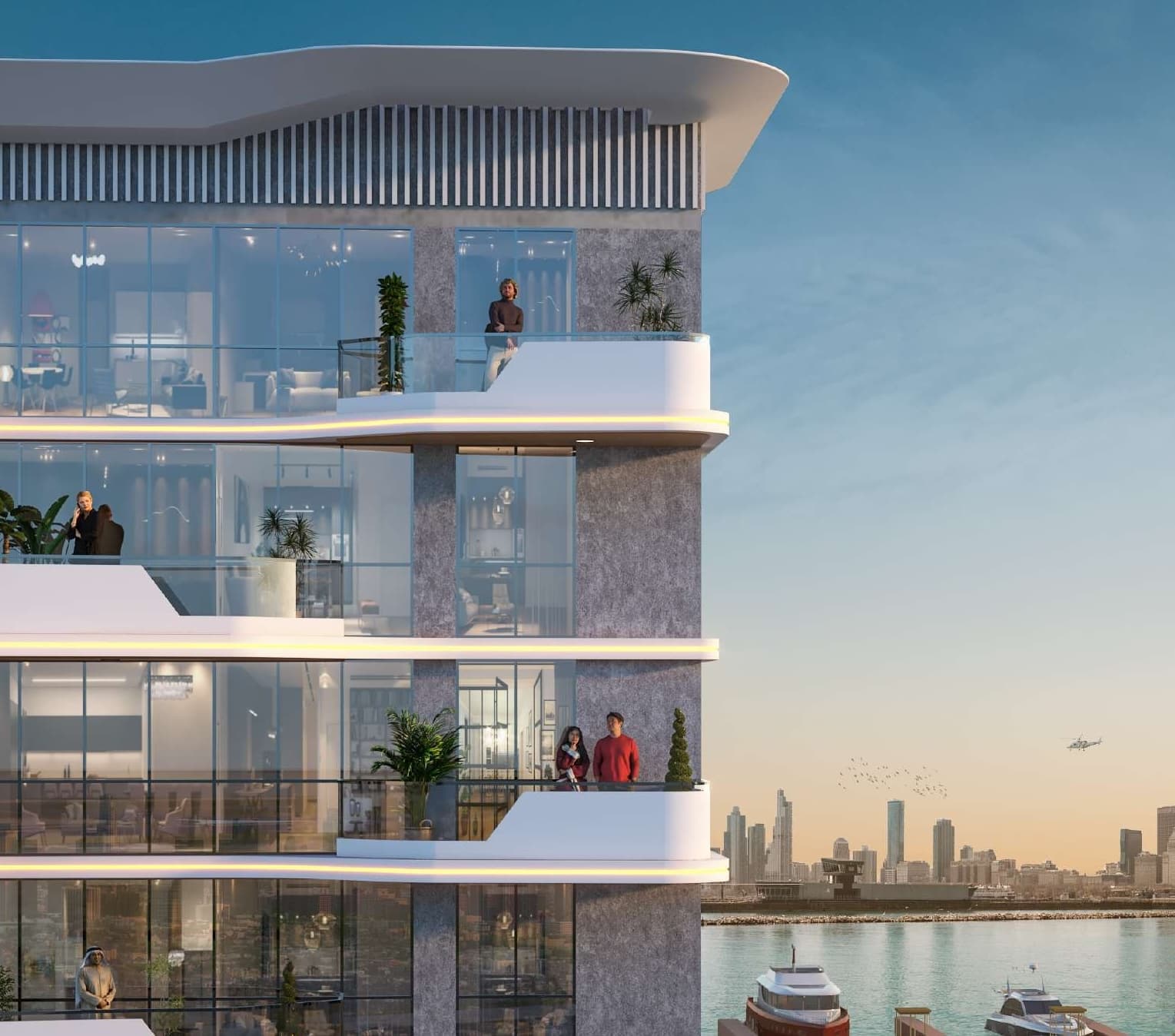Whitecliffs Residences architecture