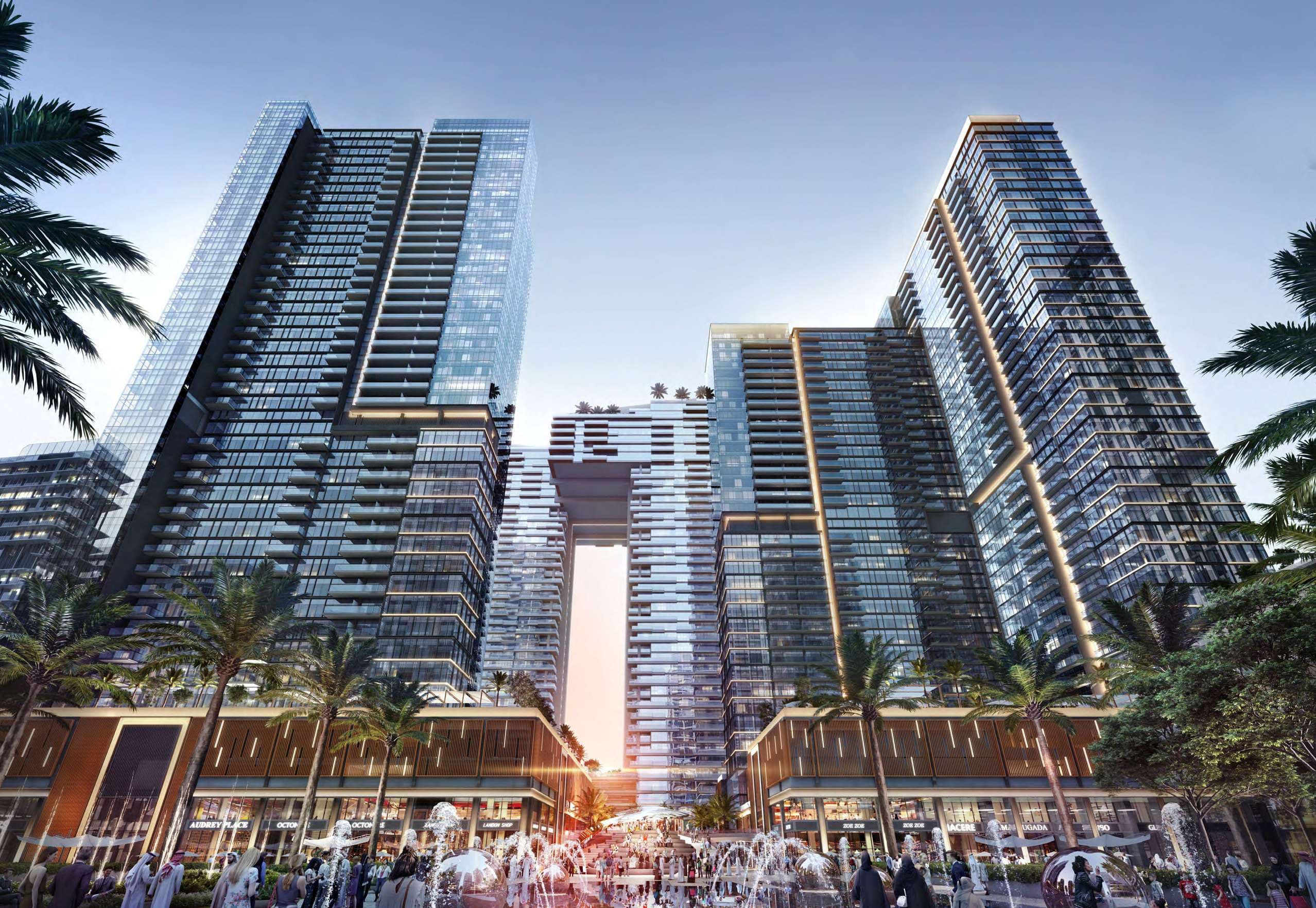 Wasl 1 Park Views Residences Tower B architecture