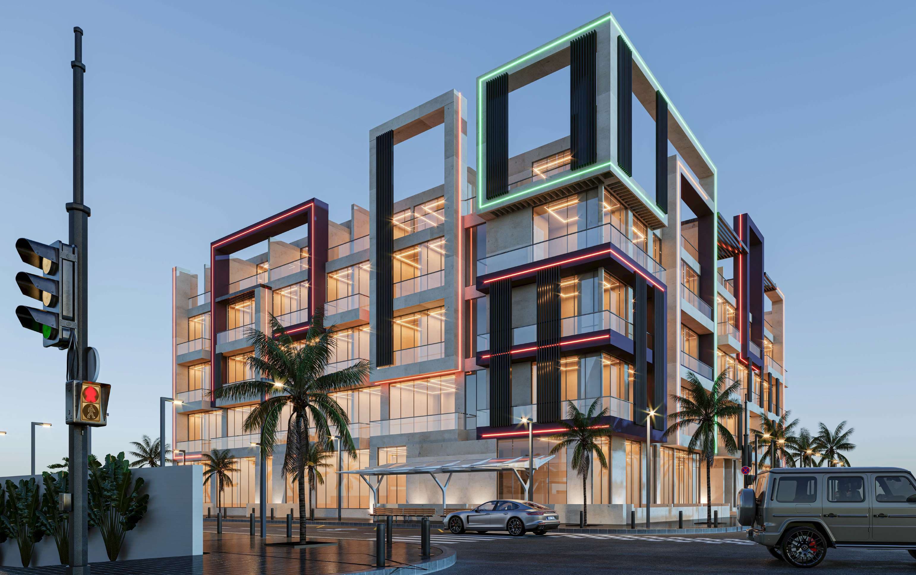 555 Park Views architecture