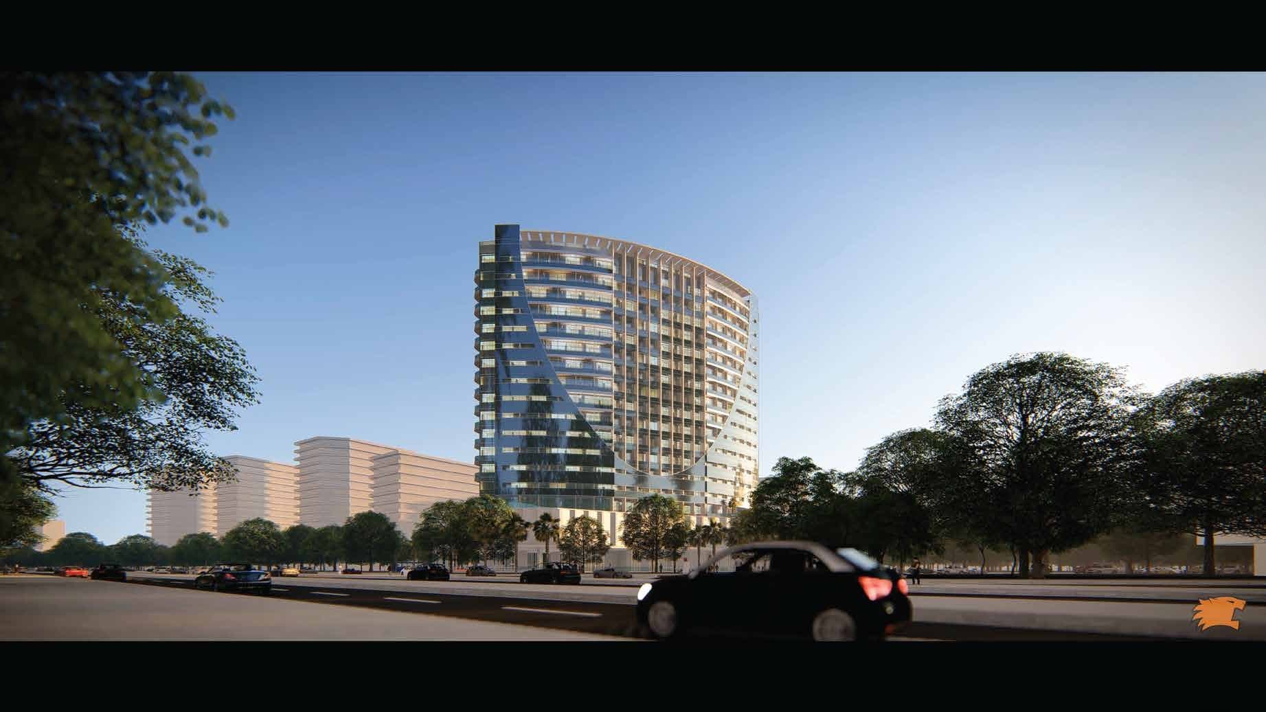 V Tower architecture