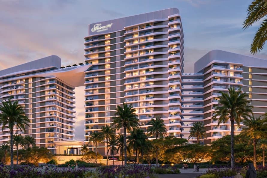 Fairmont Residences Al Marjan Island architecture