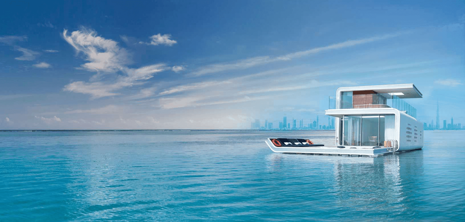 The Heart of Europe - Honeymoon Island and The Floating Seahorse architecture