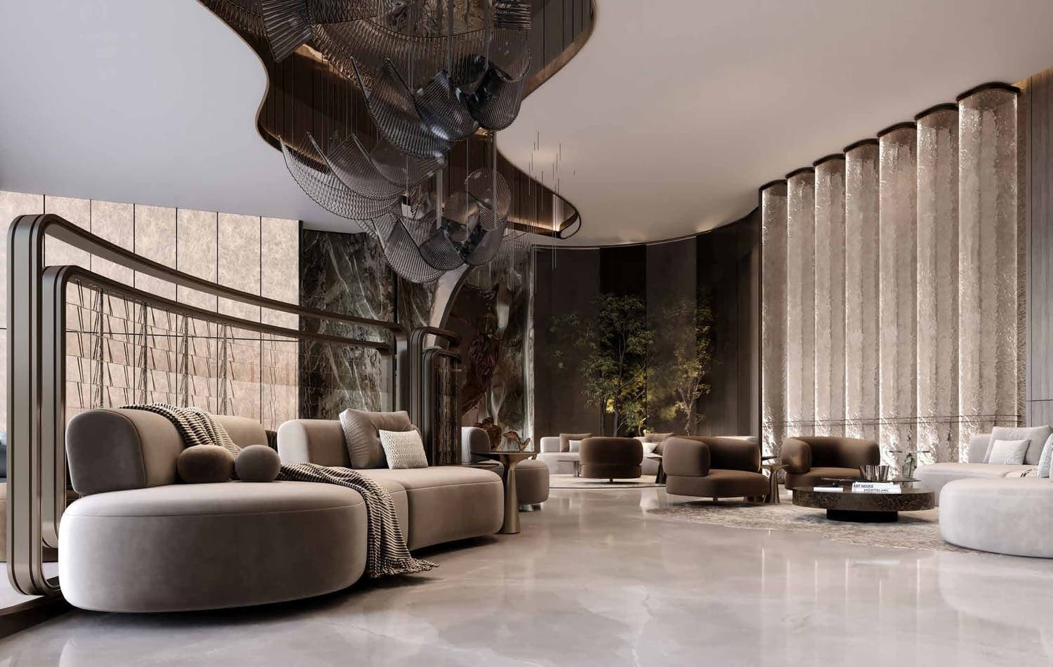 Agua Residences lobby