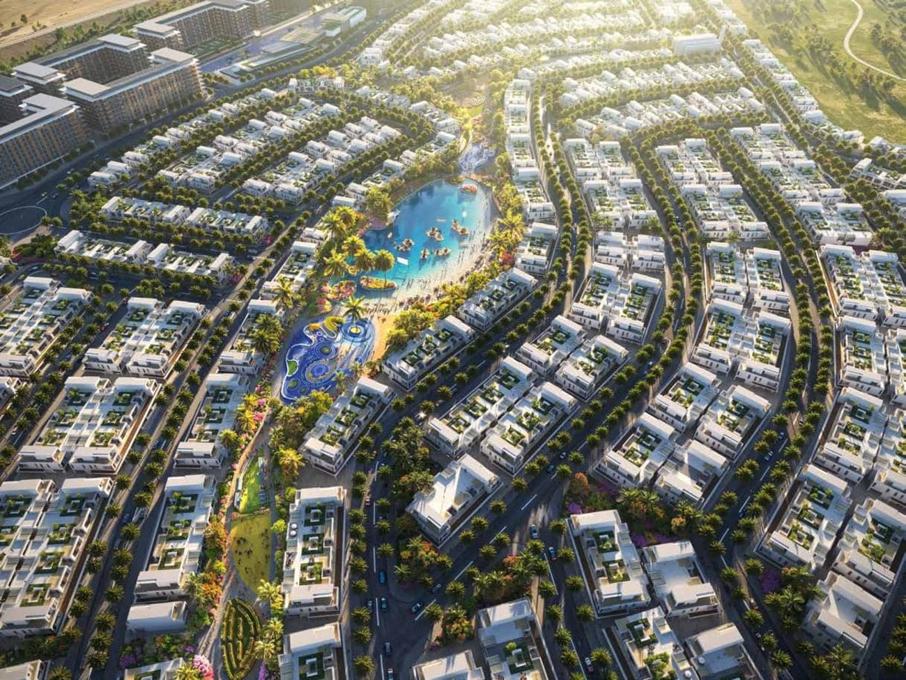 Damac Riverside Views architecture