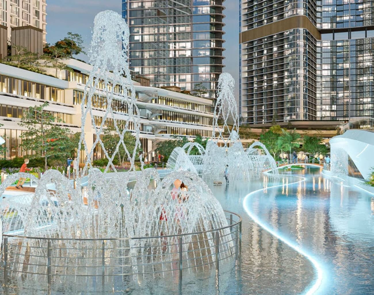 Central Water Feature