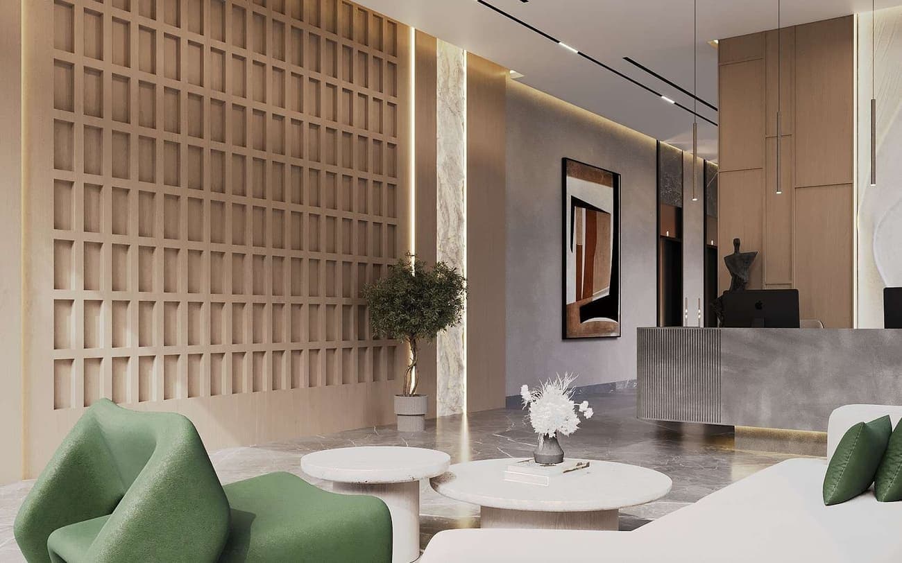 The Willows Residences lobby