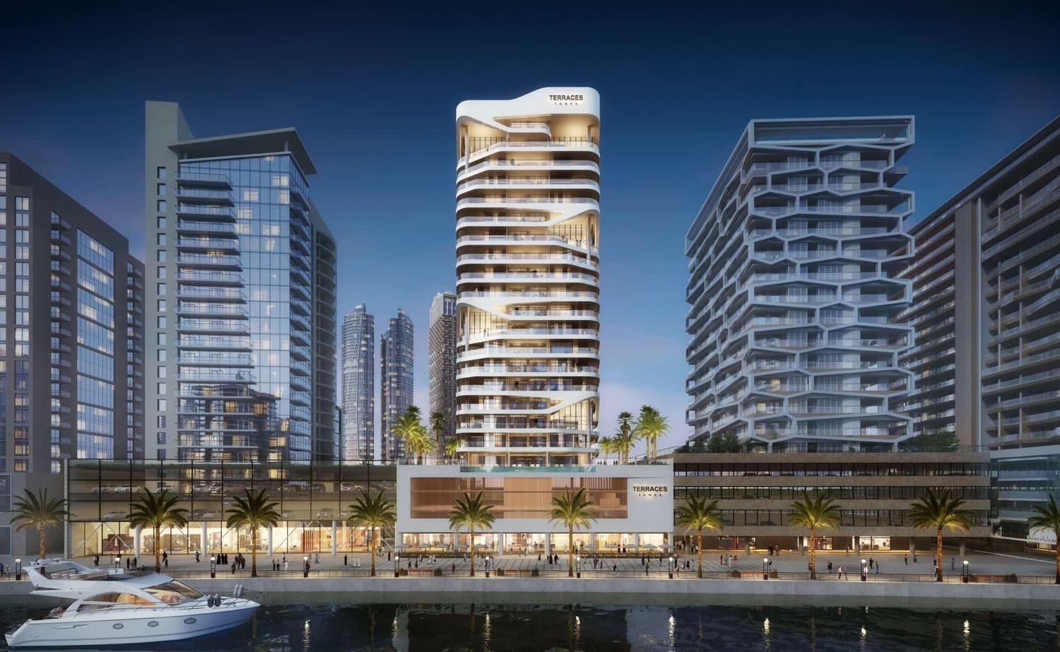 Terraces Marasi Drive architecture