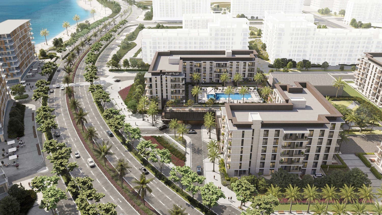 Aysha Residences 1 and 2 architecture