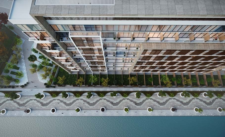 Perla 1 at the Bay architecture