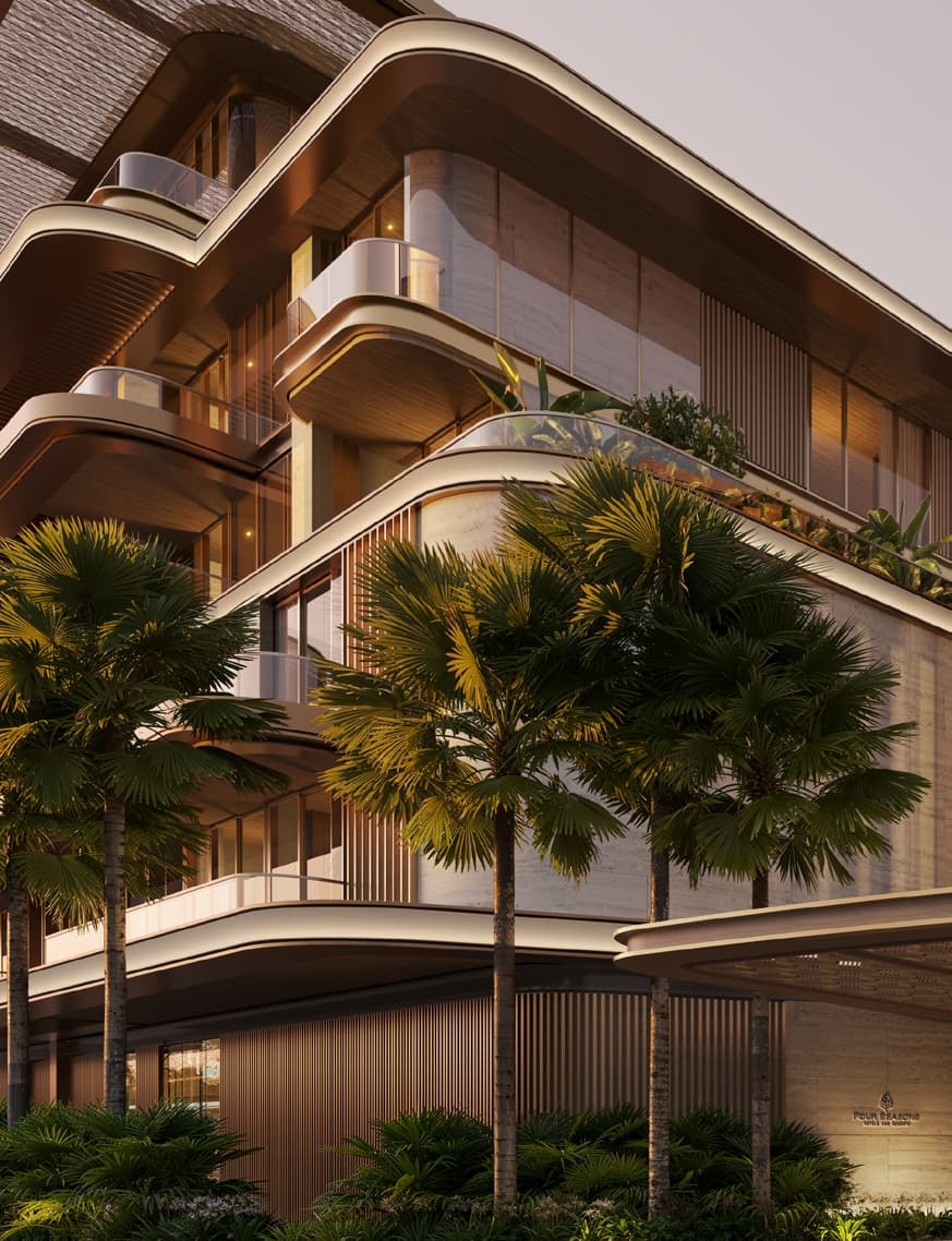Four Seasons Private Residences Abu Dhabi at Saadiyat Beach architecture