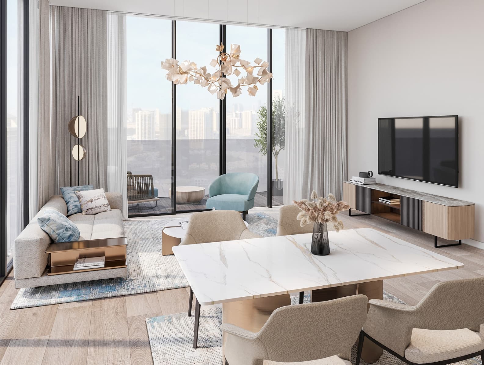 Roma Residences interior