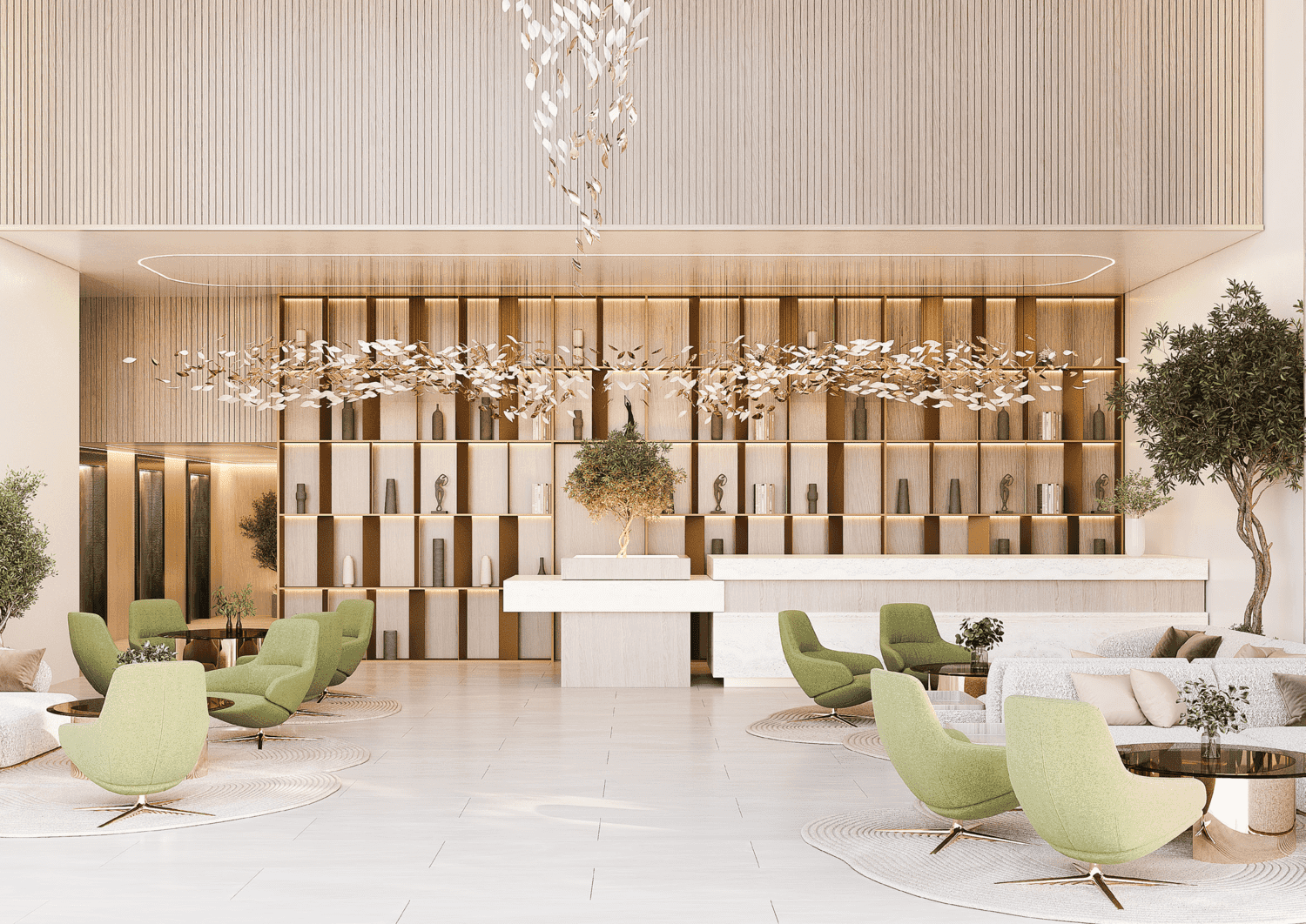 Jade Tower lobby