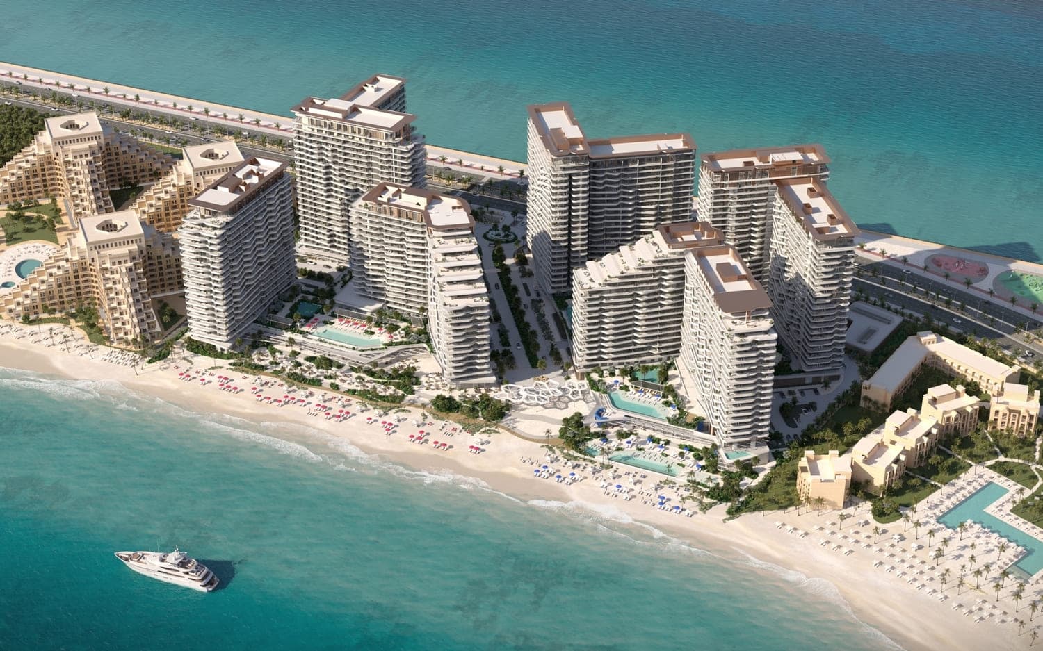 Rosso Bay Residences architecture