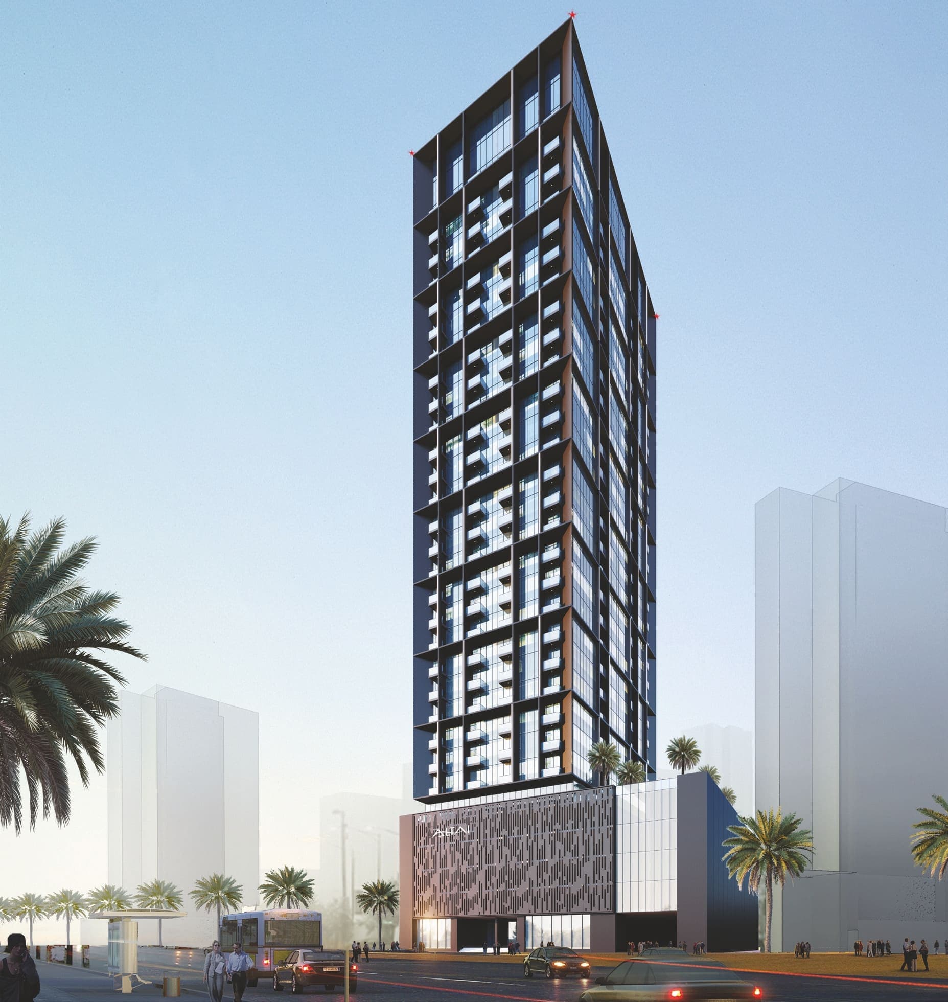 Altai Tower architecture