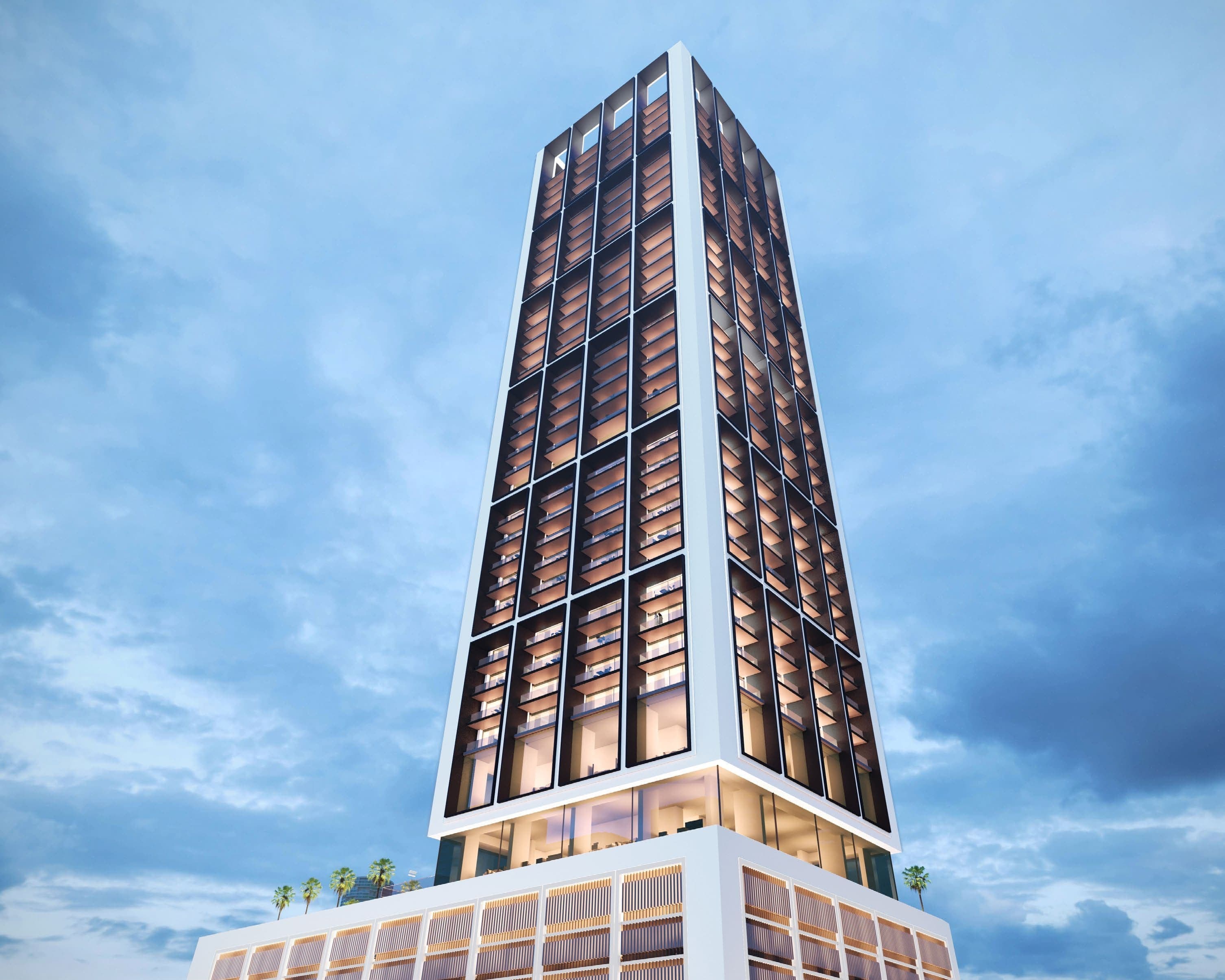 Binghatti Apex architecture