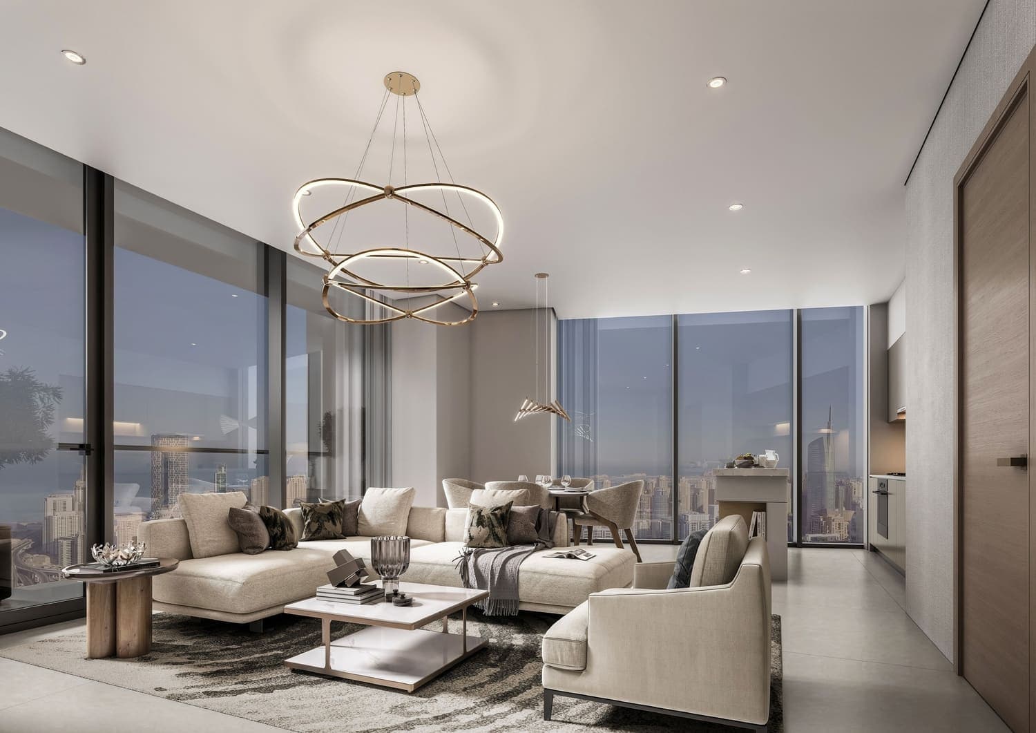 The Eden at Sobha Central interior