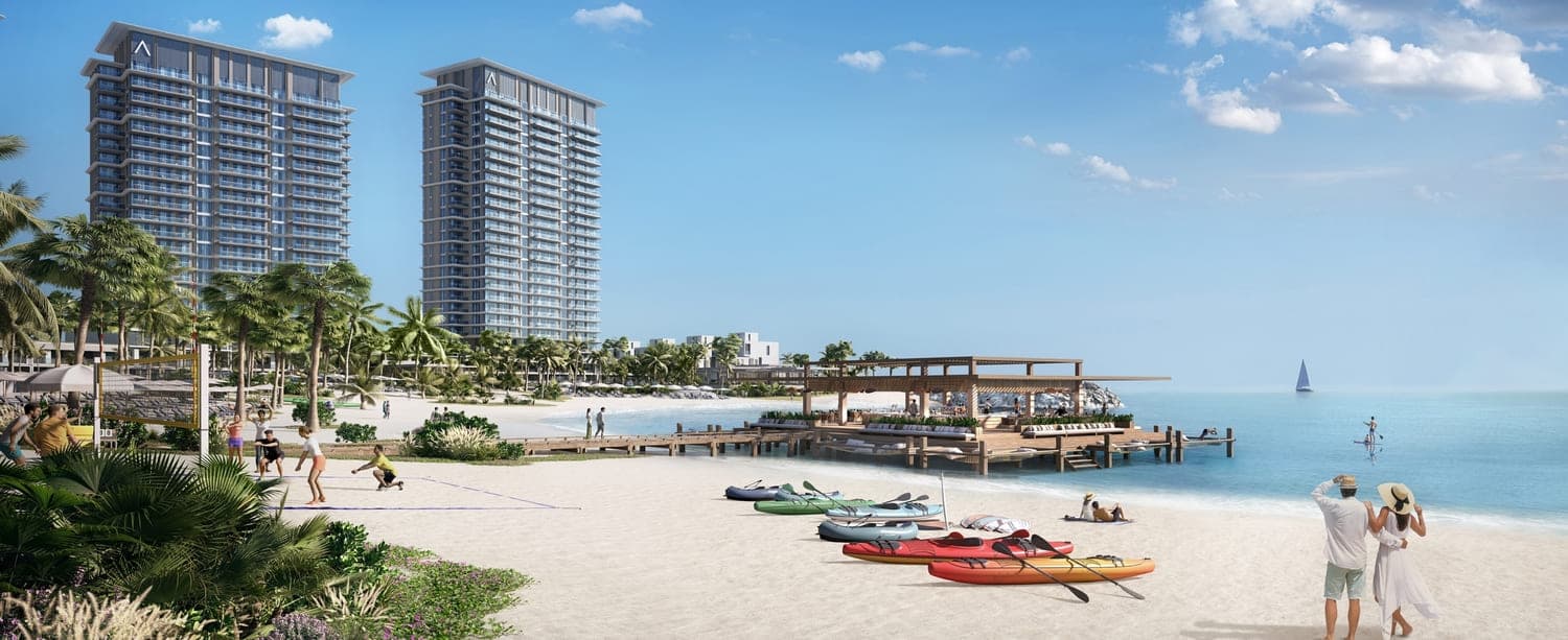 Address Residences Al Marjan Island architecture
