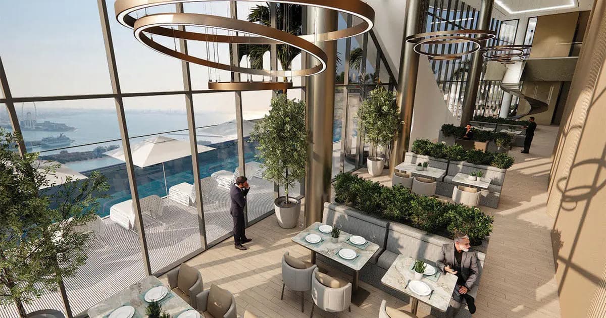 Sobha Seahaven lobby