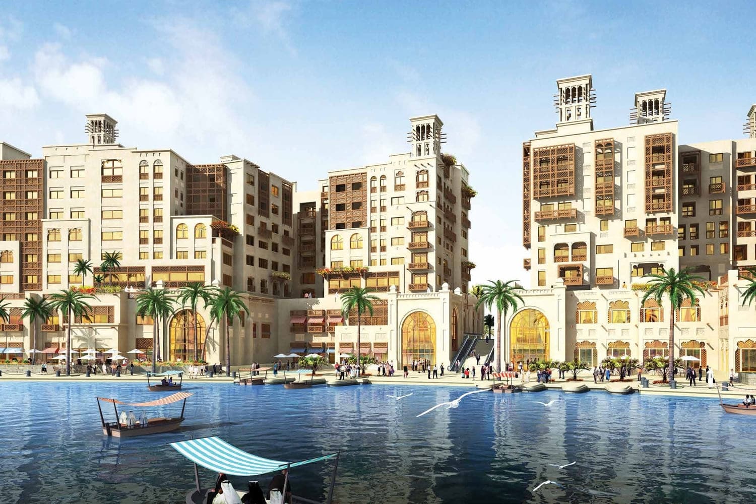Manazel Al Khor architecture